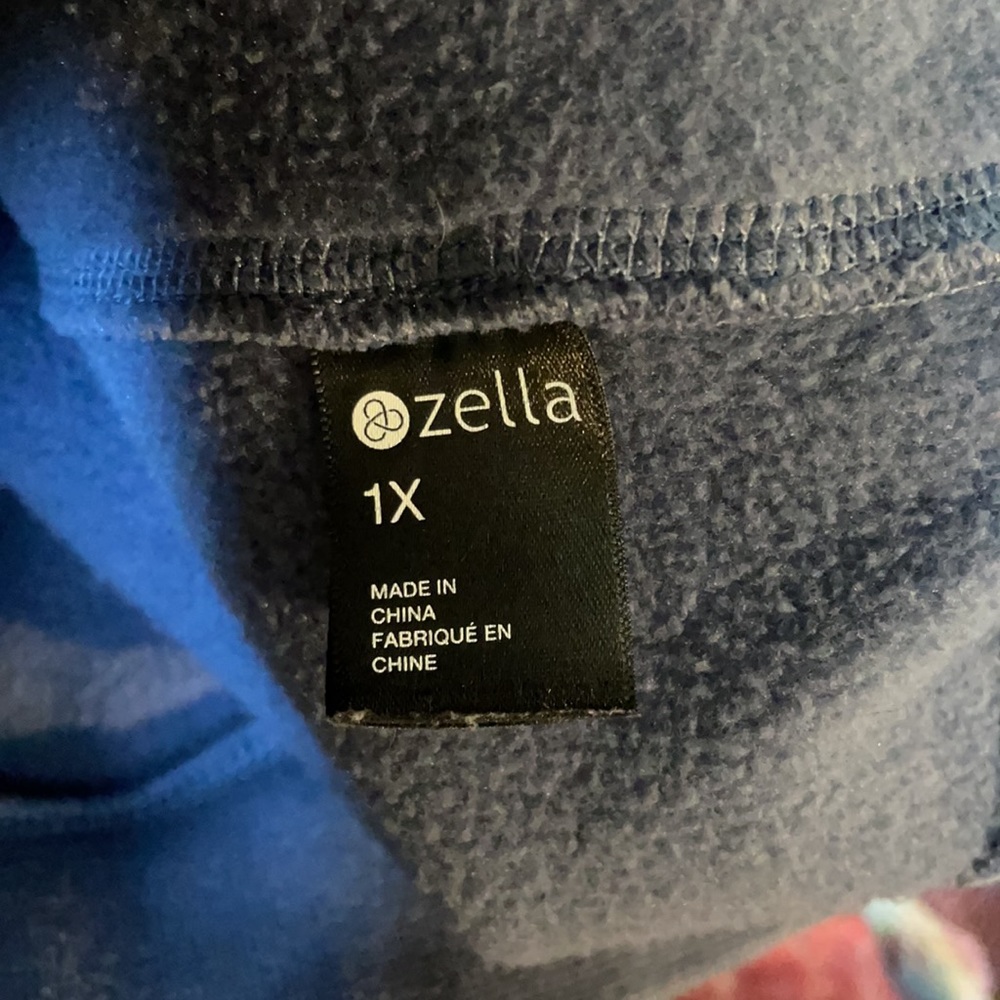 Zella Cotton Old School Daydream Zip Up Jacket - Picture 8 of 12